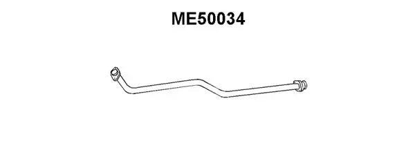 ME50034 VENEPORTE Труба выхлопного газа (фото 1)
