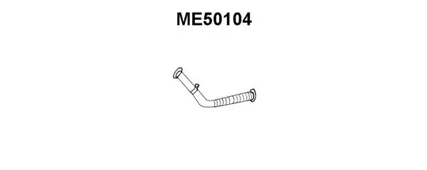 ME50104 VENEPORTE Труба выхлопного газа (фото 1)
