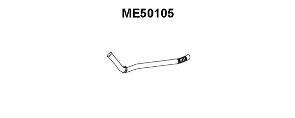 ME50105 VENEPORTE Труба выхлопного газа (фото 1)