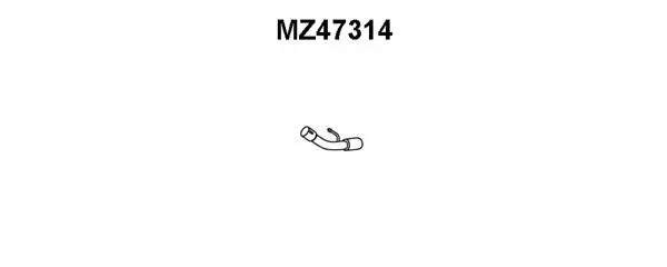 MZ47314 VENEPORTE Труба выхлопного газа (фото 1)
