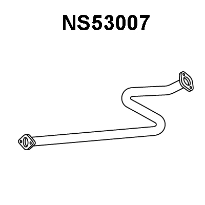 NS53007 VENEPORTE Труба выхлопного газа (фото 1)
