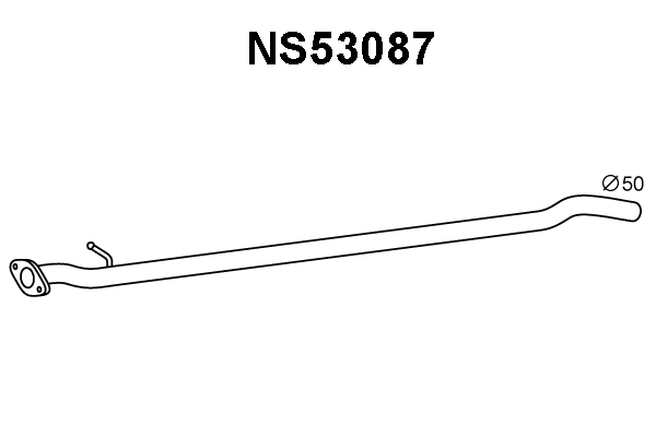 NS53087 VENEPORTE Труба выхлопного газа (фото 1)