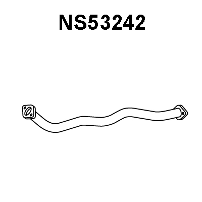 NS53242 VENEPORTE Труба выхлопного газа (фото 1)