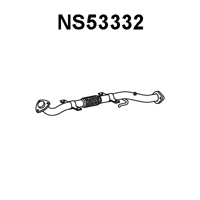 NS53332 VENEPORTE Труба выхлопного газа (фото 1)