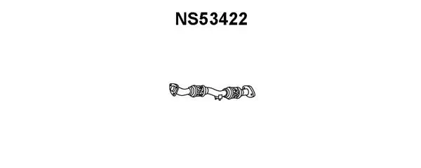 NS53422 VENEPORTE Труба выхлопного газа (фото 1)