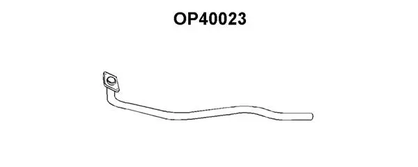 OP40023 VENEPORTE Труба выхлопного газа (фото 1)