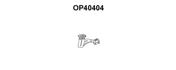 OP40404 VENEPORTE Труба выхлопного газа (фото 1)