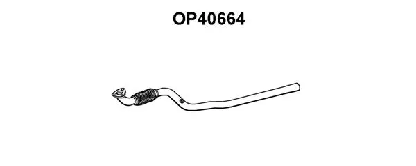 OP40664 VENEPORTE Труба выхлопного газа (фото 1)