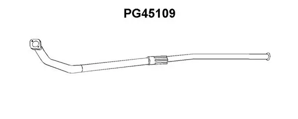 PG45109 VENEPORTE Труба выхлопного газа (фото 1)