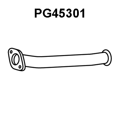 PG45301 VENEPORTE Труба выхлопного газа (фото 1)