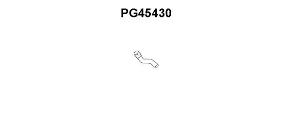 PG45430 VENEPORTE Труба выхлопного газа (фото 1)