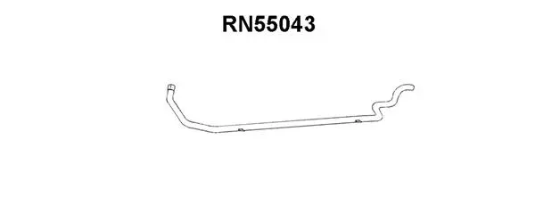 RN55043 VENEPORTE Труба выхлопного газа (фото 1)