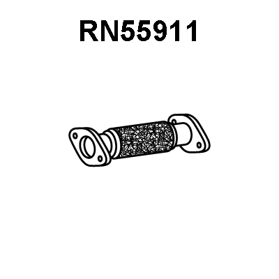 RN55911 VENEPORTE Труба выхлопного газа (фото 1)