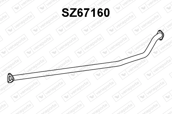 SZ67160 VENEPORTE Труба выхлопного газа (фото 1)