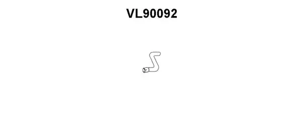 VL90092 VENEPORTE Труба выхлопного газа (фото 1)