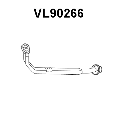VL90266 VENEPORTE Труба выхлопного газа (фото 1)