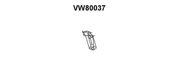 VW80037 VENEPORTE Труба выхлопного газа (фото 1)