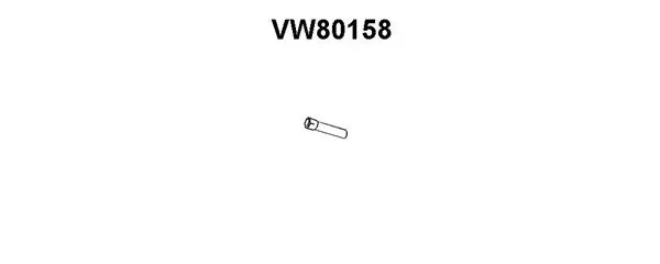 VW80158 VENEPORTE Труба выхлопного газа (фото 1)