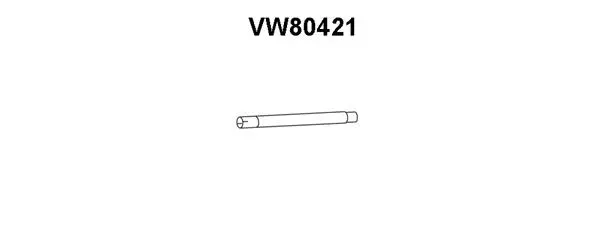 VW80421 VENEPORTE Труба выхлопного газа (фото 1)