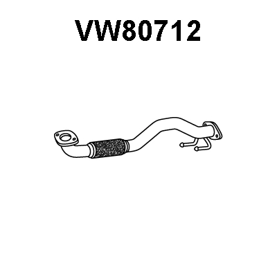 VW80712 VENEPORTE Труба выхлопного газа (фото 1)
