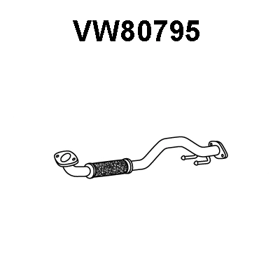 VW80795 VENEPORTE Труба выхлопного газа (фото 1)