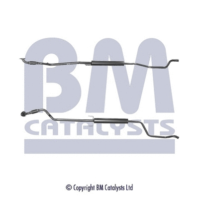 BM50154 BM CATALYSTS Труба выхлопного газа (фото 1)