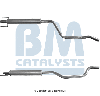 BM50268 BM CATALYSTS Труба выхлопного газа (фото 1)