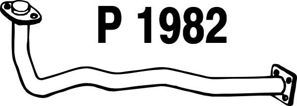 P1982 FENNO Труба выхлопного газа (фото 1)