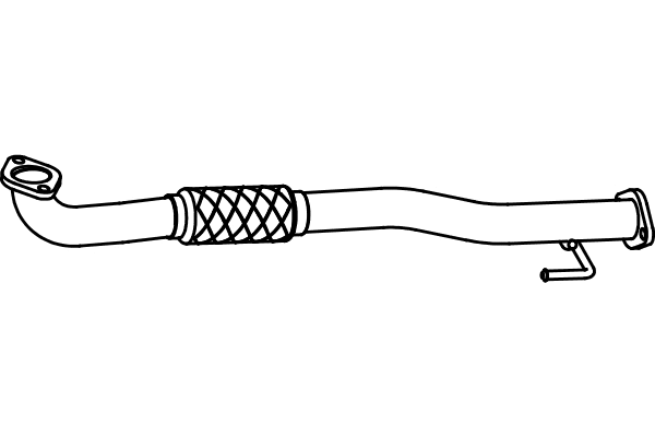 P3192 FENNO Труба выхлопного газа (фото 1)