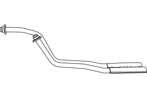 P3750 FENNO Труба выхлопного газа (фото 1)