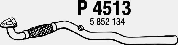 P4513 FENNO Труба выхлопного газа (фото 1)