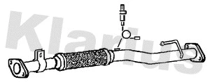 120418 KLARIUS Труба выхлопного газа (фото 1)