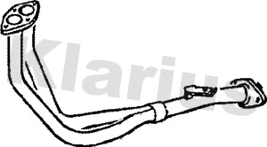 140132 KLARIUS Труба выхлопного газа (фото 1)