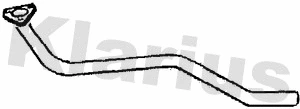 140303 KLARIUS Труба выхлопного газа (фото 1)