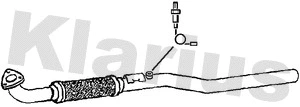 150396 KLARIUS Труба выхлопного газа (фото 1)