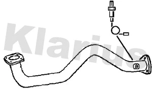 301520 KLARIUS Труба выхлопного газа (фото 1)