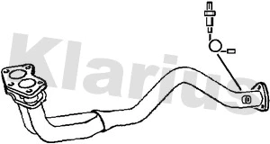301885 KLARIUS Труба выхлопного газа (фото 1)
