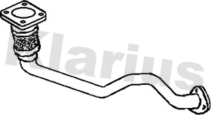 301919 KLARIUS Труба выхлопного газа (фото 1)