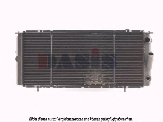 180930N AKS DASIS Радиатор охлаждения двигателя (фото 2)