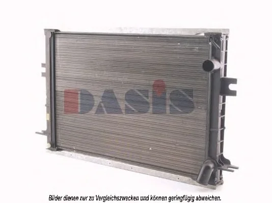 400530T AKS DASIS Радиатор охлаждения двигателя (фото 2)