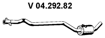 04.292.82 EBERSPÄCHER Предглушитель выхлопных газов (фото 1)
