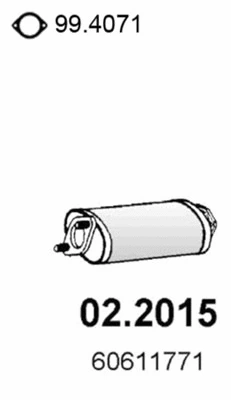 02.2015 ASSO Предглушитель выхлопных газов (фото 1)