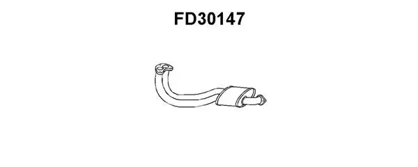 FD30147 VENEPORTE Предглушитель выхлопных газов (фото 1)