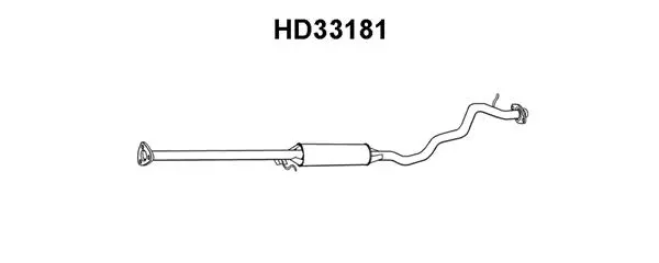 HD33181 VENEPORTE Предглушитель выхлопных газов (фото 1)