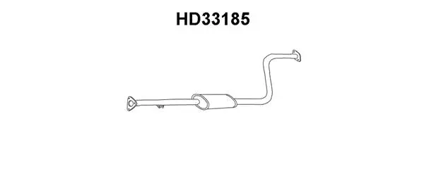 HD33185 VENEPORTE Предглушитель выхлопных газов (фото 1)