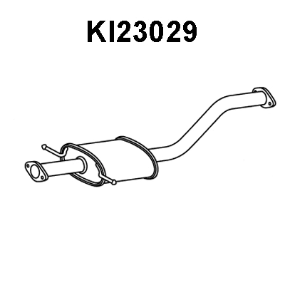 KI23029 VENEPORTE Предглушитель выхлопных газов (фото 1)