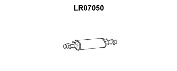 LR07050 VENEPORTE Предглушитель выхлопных газов (фото 1)
