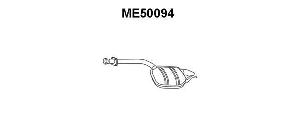 ME50094 VENEPORTE Предглушитель выхлопных газов (фото 1)