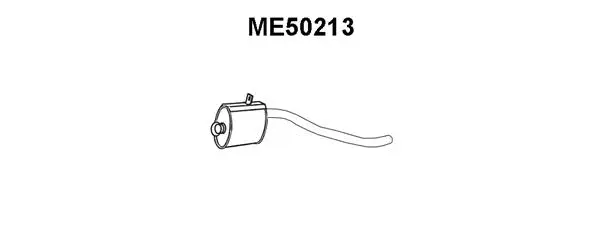 ME50213 VENEPORTE Предглушитель выхлопных газов (фото 1)