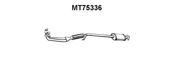 MT75336 VENEPORTE Предглушитель выхлопных газов (фото 1)